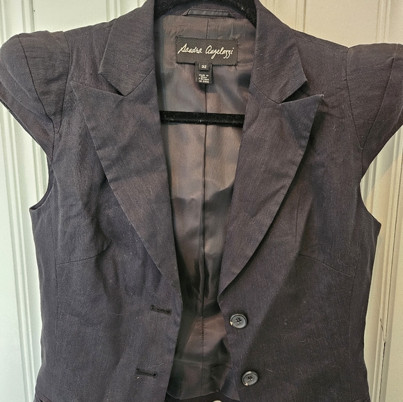 Used Women's Saudra Augelazzi Suit Vest - Picture 2 of 16